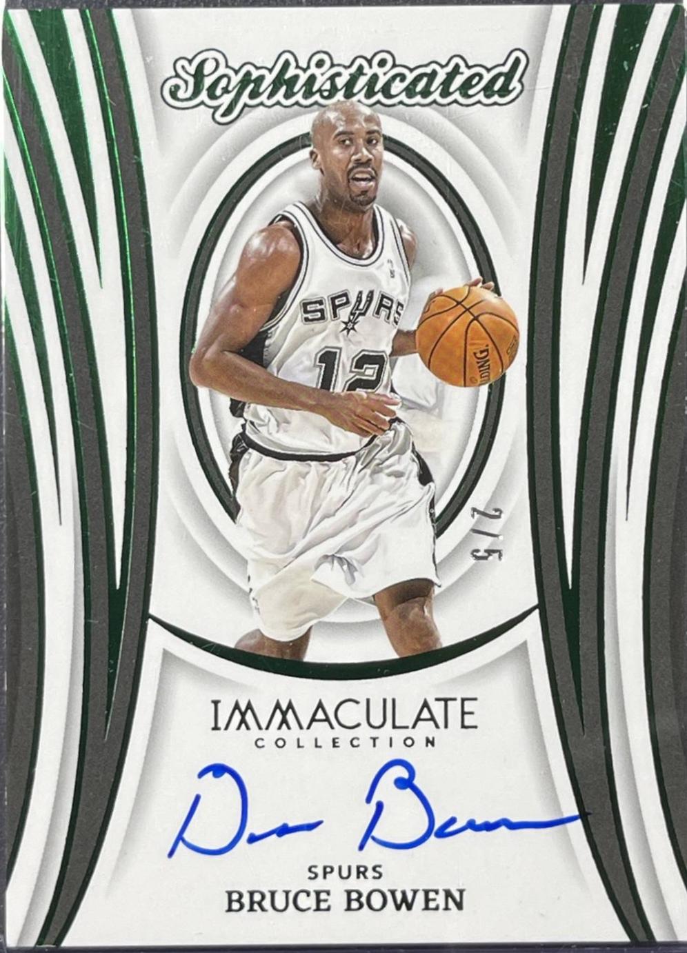 Bruce Bowen [Green] #9