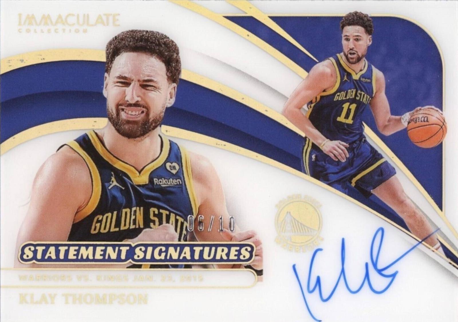 Klay Thompson [Gold] #6