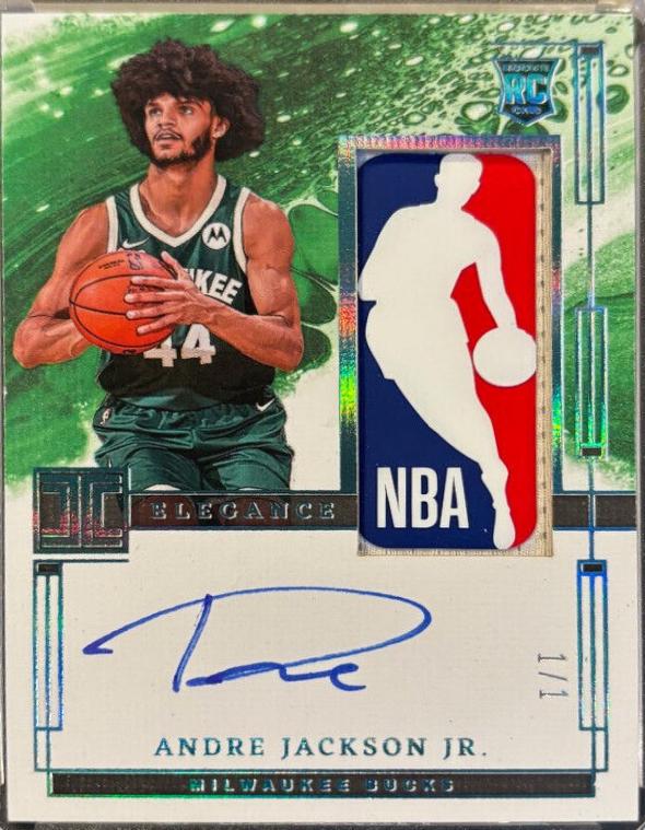 Andre Jackson Jr. [Logoman Jersey Autograph] #123