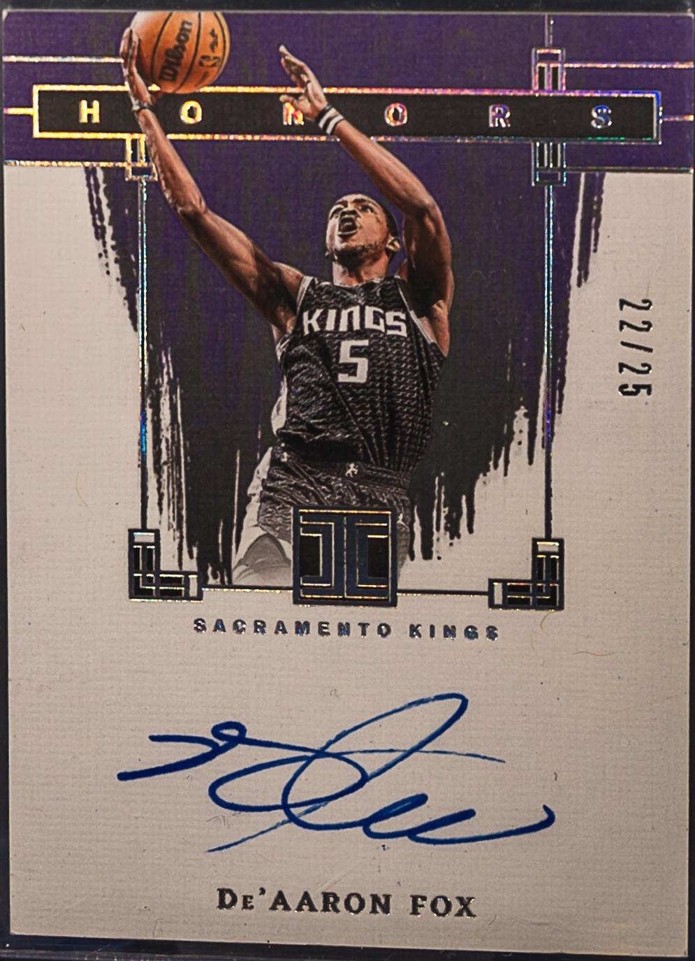 De'Aaron Fox [Holo Silver] #IHS-DAF