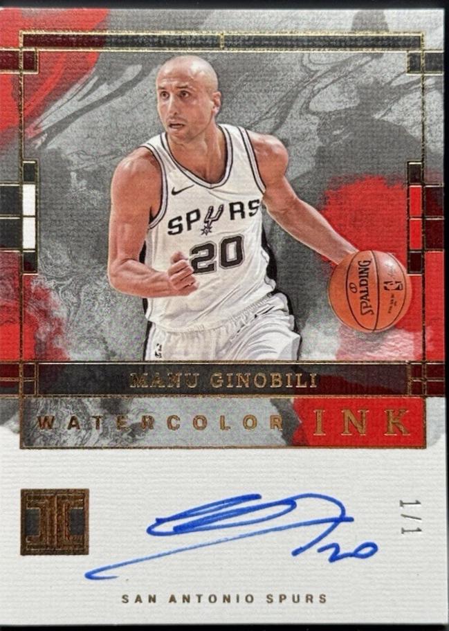 Manu Ginobili [International Red Gold] #WCS-MGS