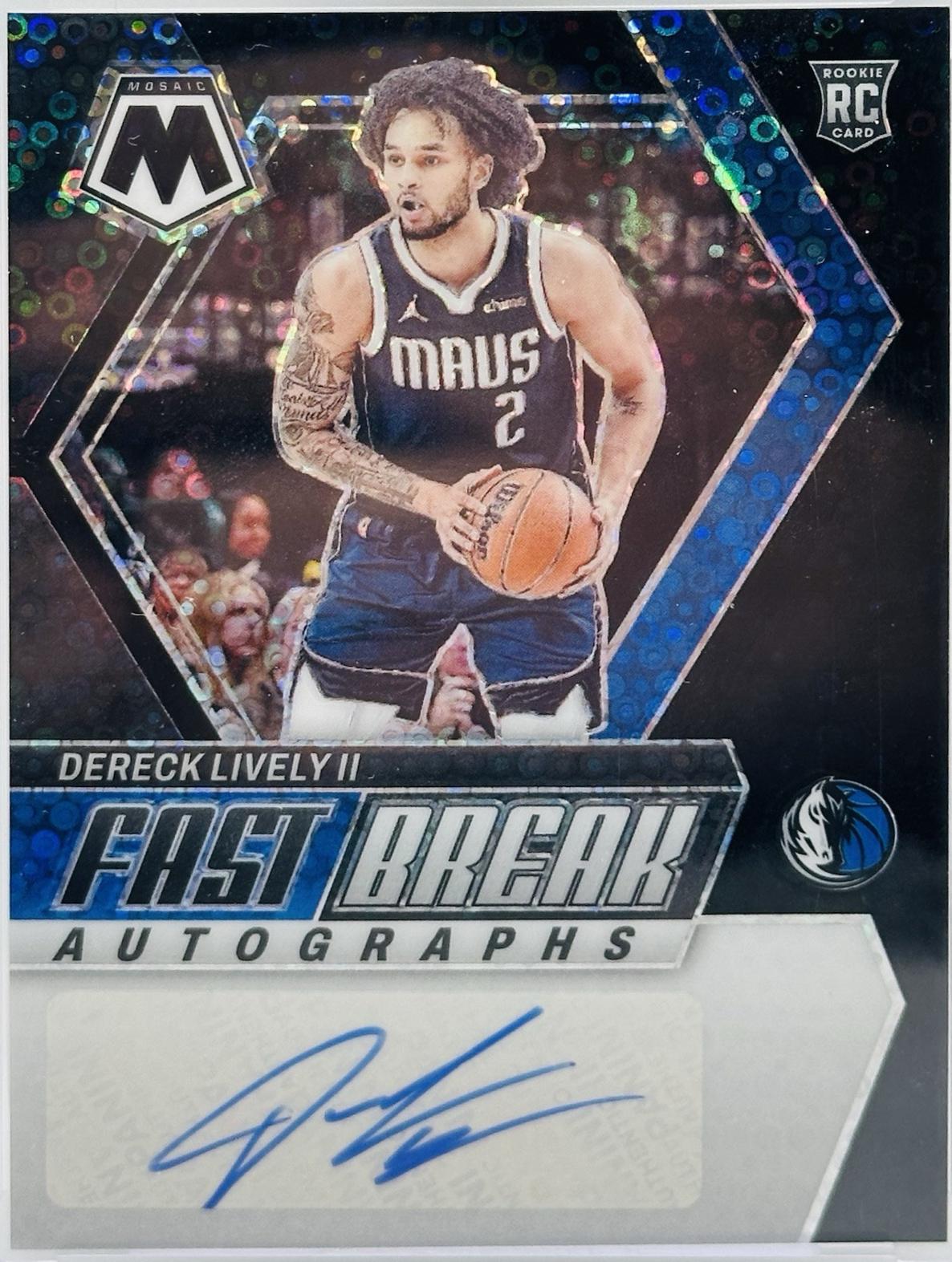 Dereck Lively II [Black] #FB-LIV