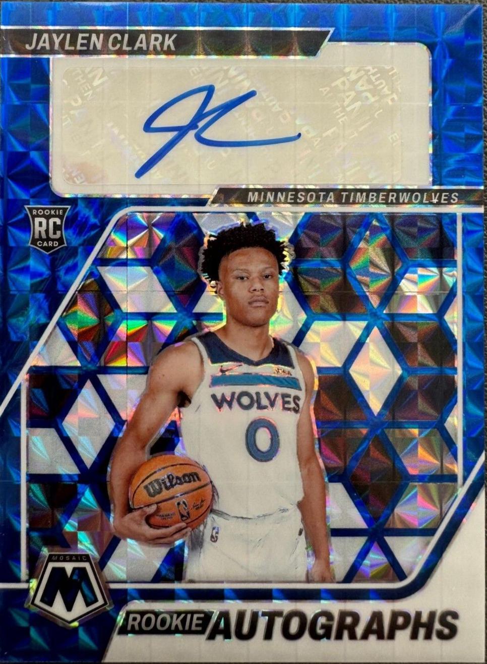 Jaylen Clark [Blue] #RA-CLK