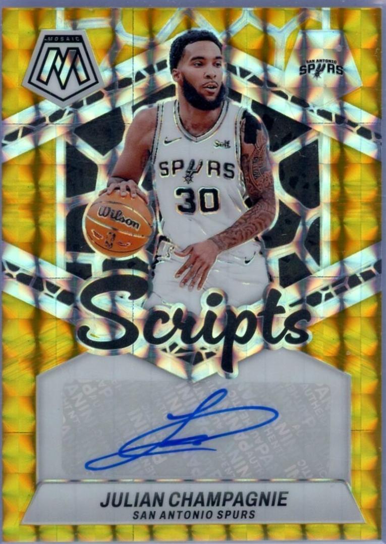 Julian Champagnie [Gold] #MS-CHM