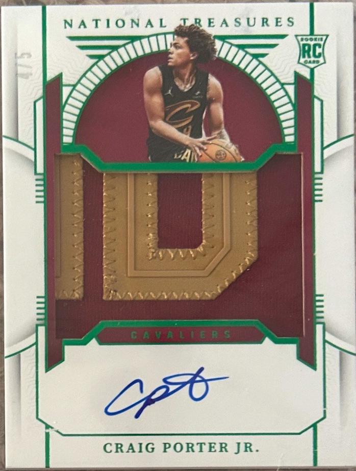 Craig Porter Jr. [Emerald Rookie Patch Autograph] #111