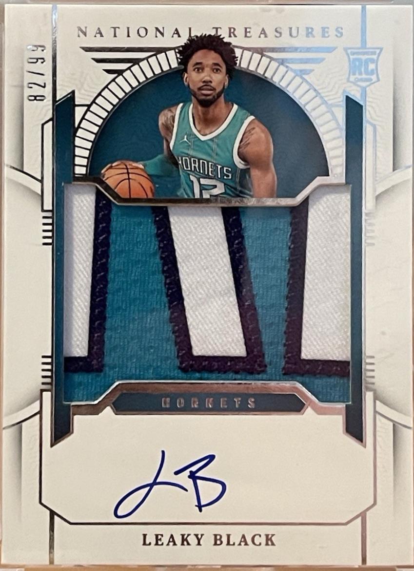 Leaky Black [Black Rookie Patch Autograph] #145