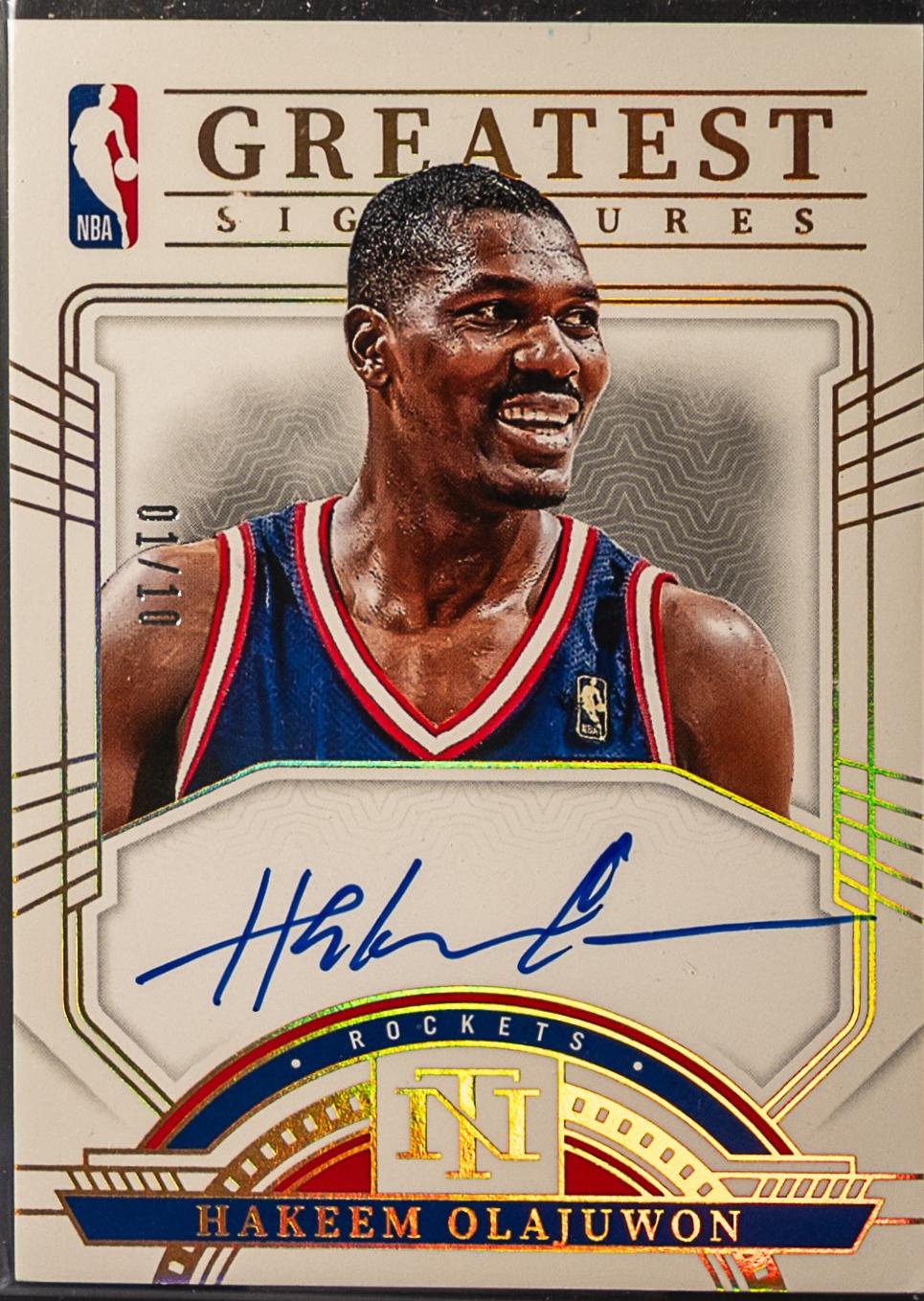 Hakeem Olajuwon [Gold] #9