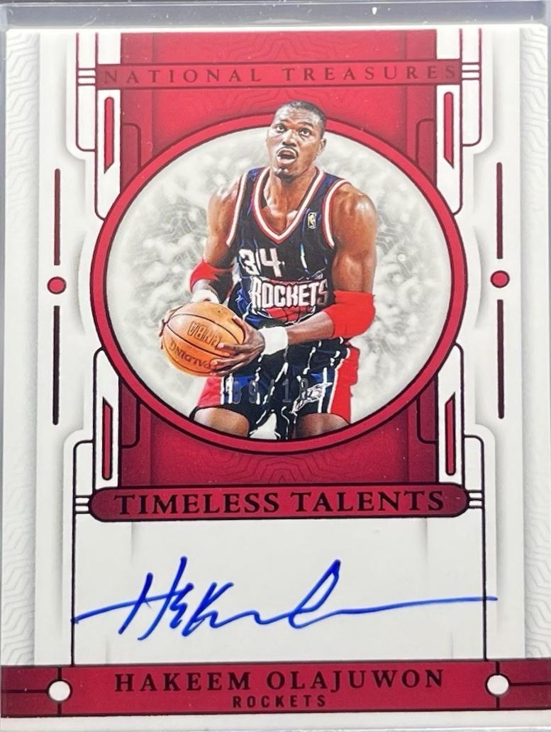 Hakeem Olajuwon [International Red] #TTS-HKO