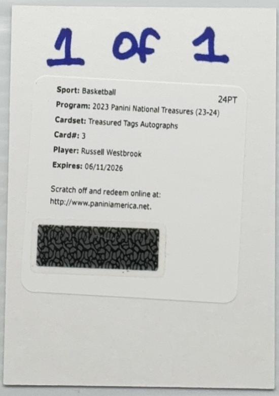 Russell Westbrook #3