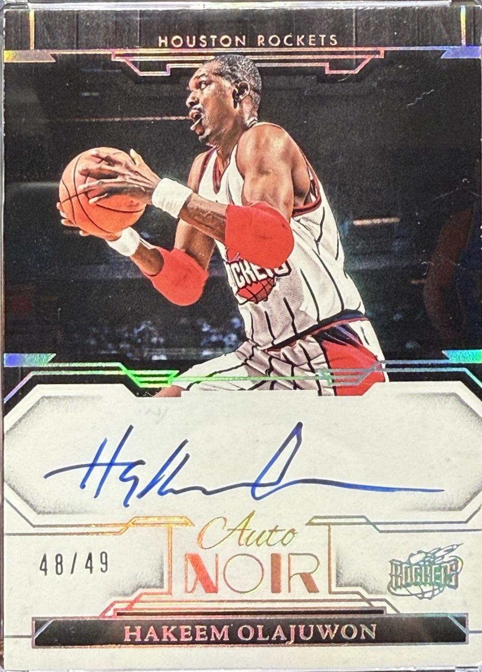 Hakeem Olajuwon #NC-HKO