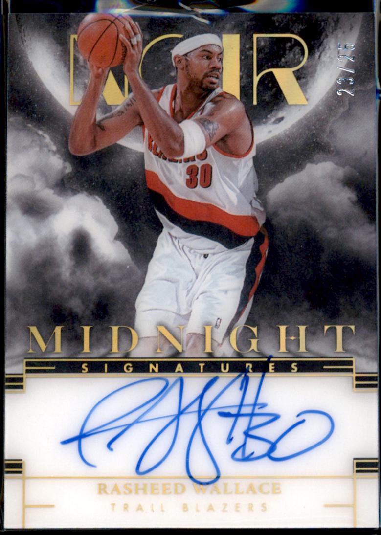 Rasheed Wallace [Holo Gold] #MS-RW