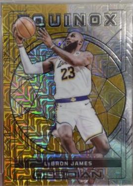 LeBron James [Gold Flood Electric Etch] #26
