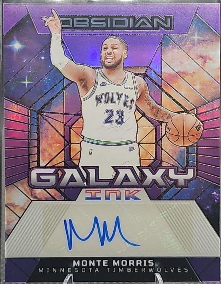 Monte Morris [Purple Flood Electric Etch] #GI-MOR