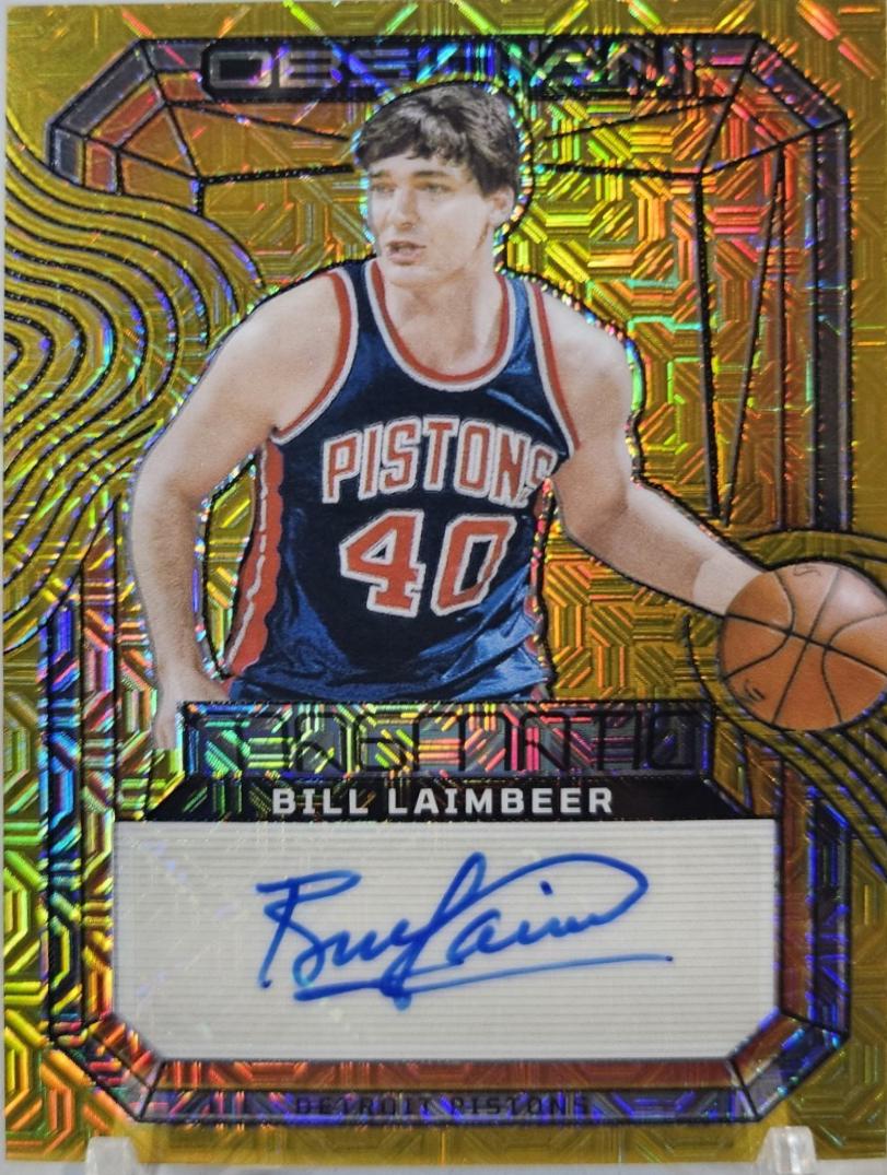 Bill Laimbeer [Gold Flood Electric Etch] #MS-LAI