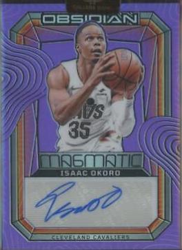Isaac Okoro [Purple Flood Electric Etch] #MS-OKO