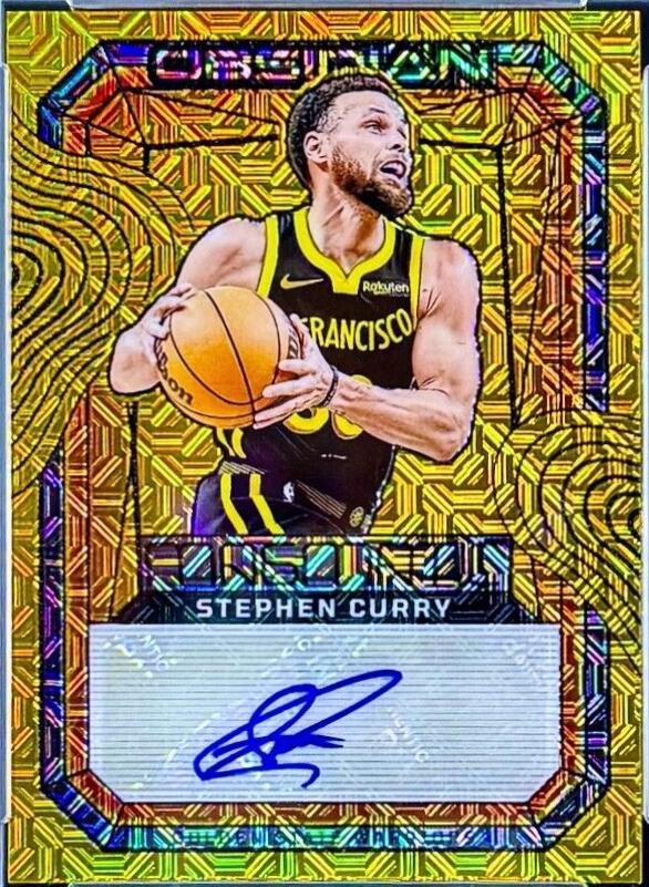 Stephen Curry [Gold Flood Electric Etch] #MS-CUR