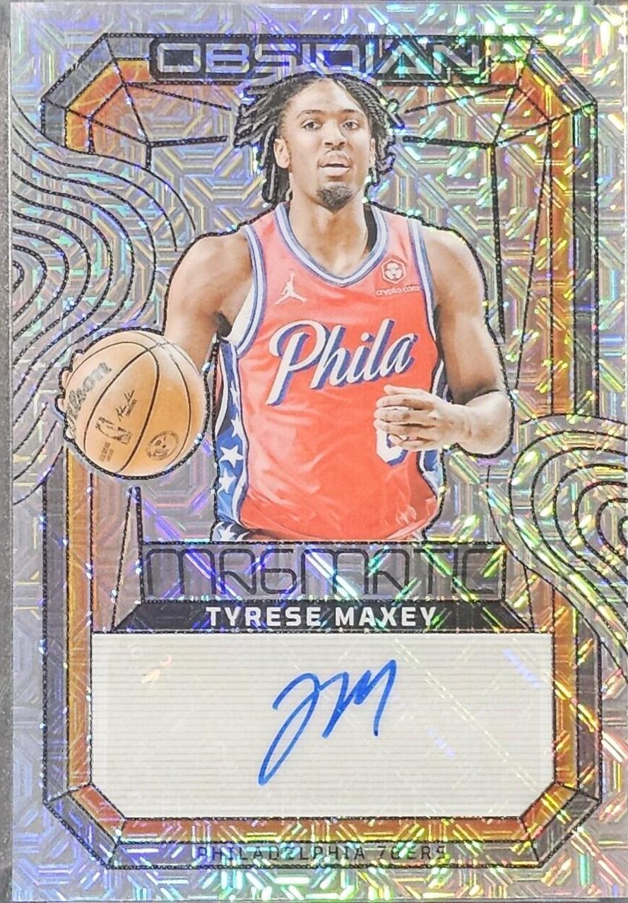 Tyrese Maxey [Vibrant Mojo Electric Etch] #MS-MAX