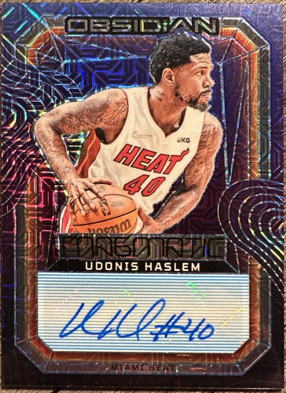 Udonis Haslem [Deep Sea Mojo Electric Etch] #MS-HAS