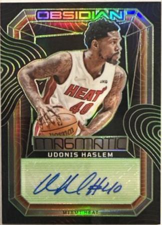 Udonis Haslem [Green Electric Etch] #MS-HAS
