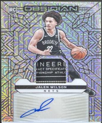 Jalen Wilson [Vibrant Mojo Electric Etch] #RJI-LEN