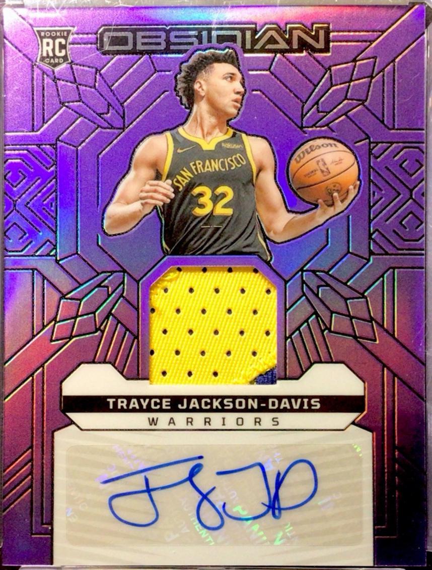Trayce Jackson-Davis [Purple Flood Electric Etch] #RJI-TJD