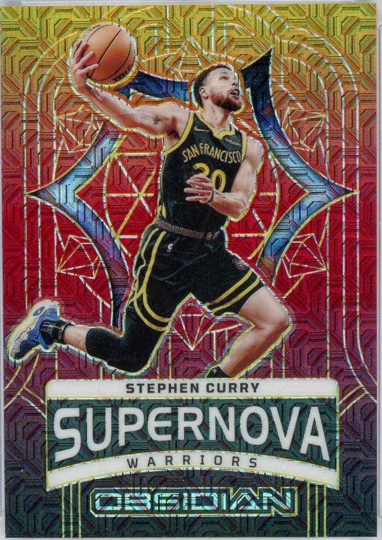 Stephen Curry [Molten Mojo Electric Etch] #9