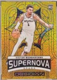 Victor Wembanyama [Gold Flood Electric Etch] #5