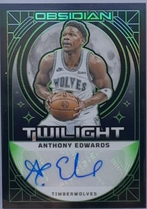 Anthony Edwards [Electric Etch Green] #TS-ANT