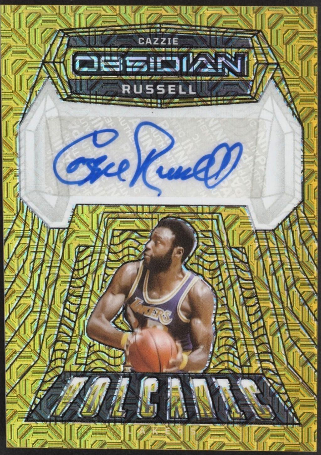 Cazzie Russell [Gold Flood Electric Etch] #VS-RUS