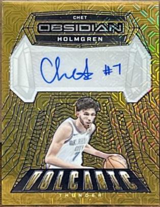 Chet Holmgren [Gold Flood Electric Etch] #VS-CHT