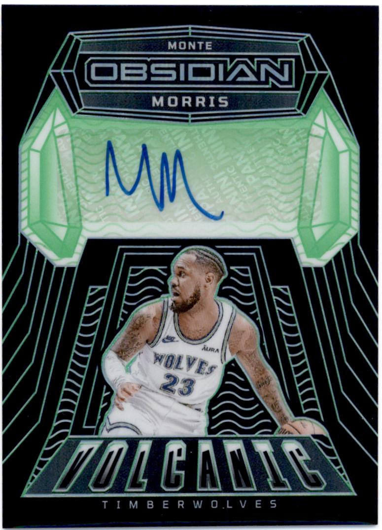 Monte Morris [Green Electric Etch] #VS-MNT