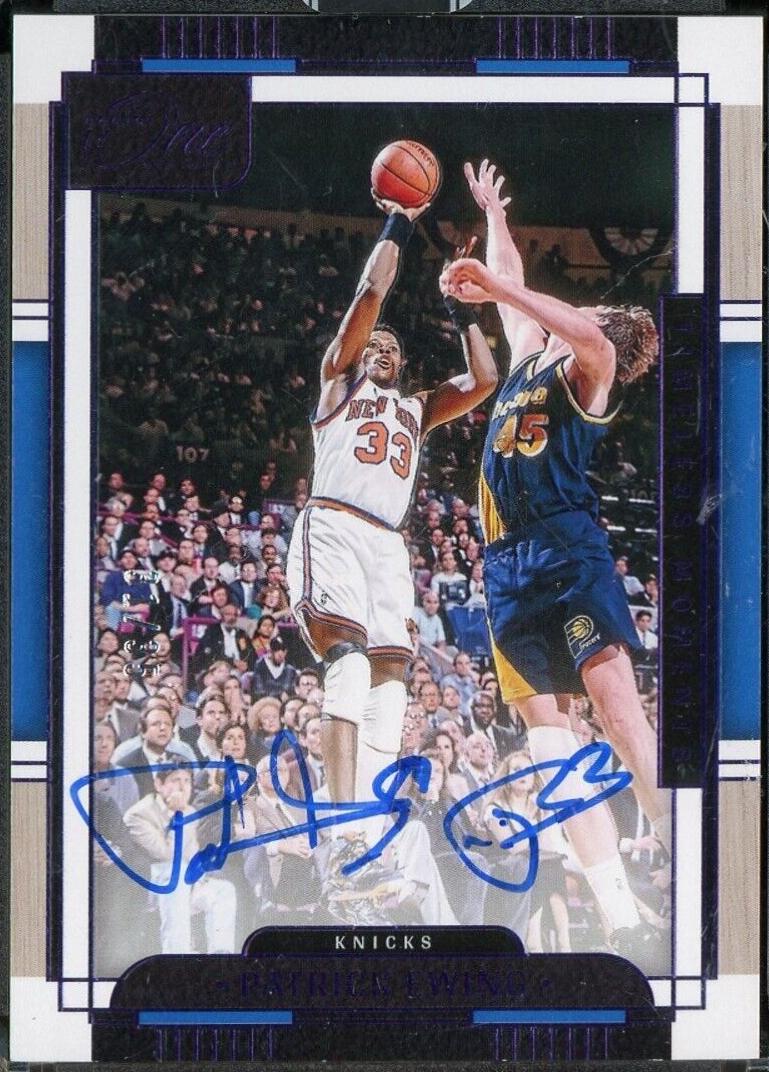 Patrick Ewing [Purple] #TMA-PEW