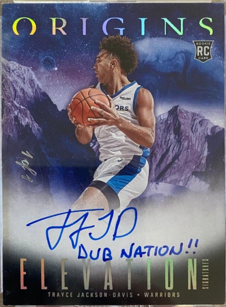 Trayce Jackson-Davis [Black Inscription] #ES-TJD