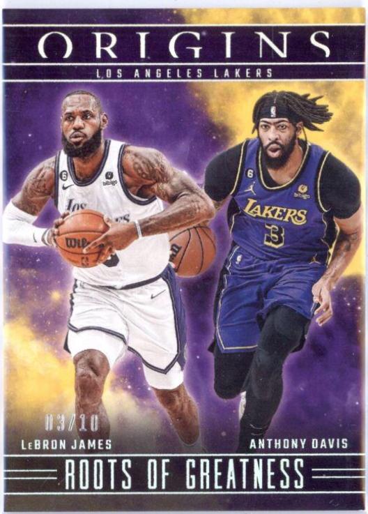Anthony Davis / LeBron James [Gold] #2