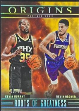 Devin Booker / Kevin Durant [Gold] #10