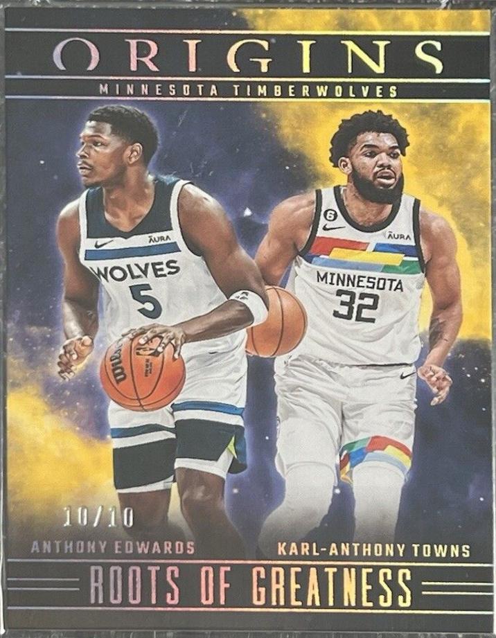 Karl-Anthony Towns / Anthony Edwards [Gold] #6