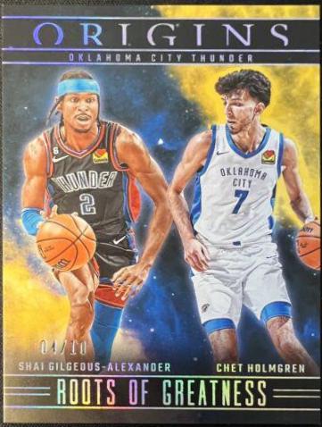 Shai Gilgeous-Alexander / Chet Holmgren [Gold] #7