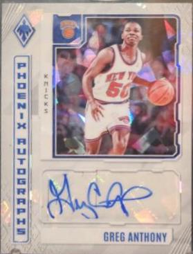 Greg Anthony [White Ice] #PA-GAN