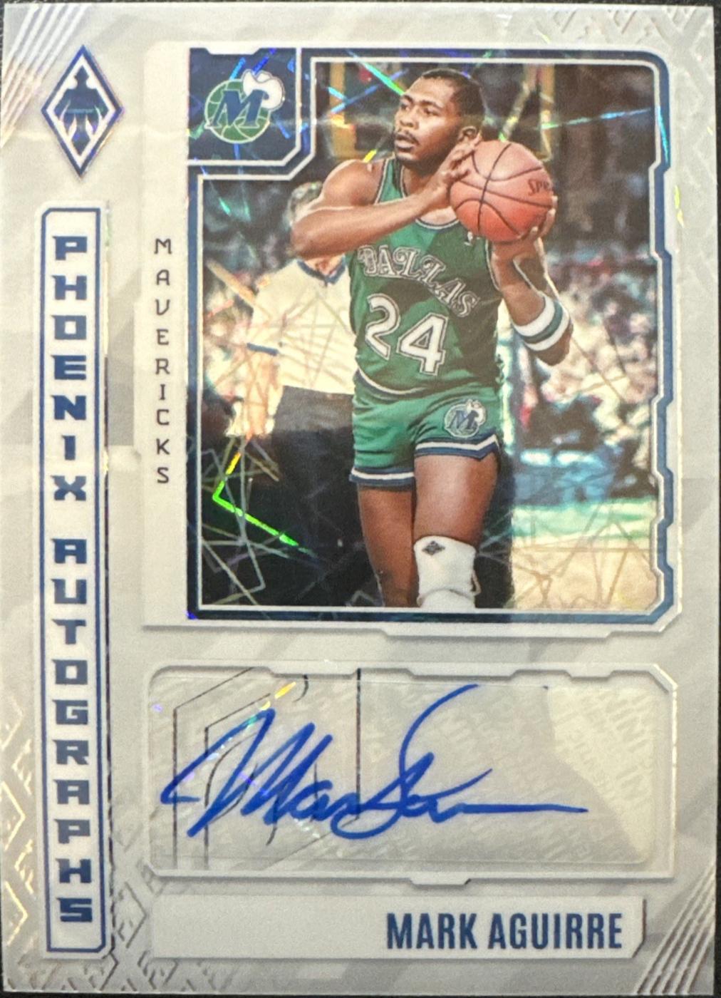 Mark Aguirre [White Lazer] #PA-MAG