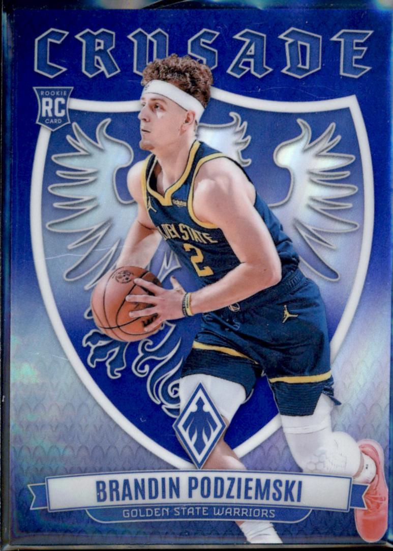 Brandin Podziemski [Blue] #5