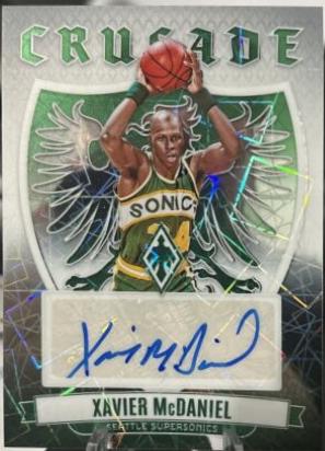 Xavier McDaniel [White Lazer] #CS-XMD