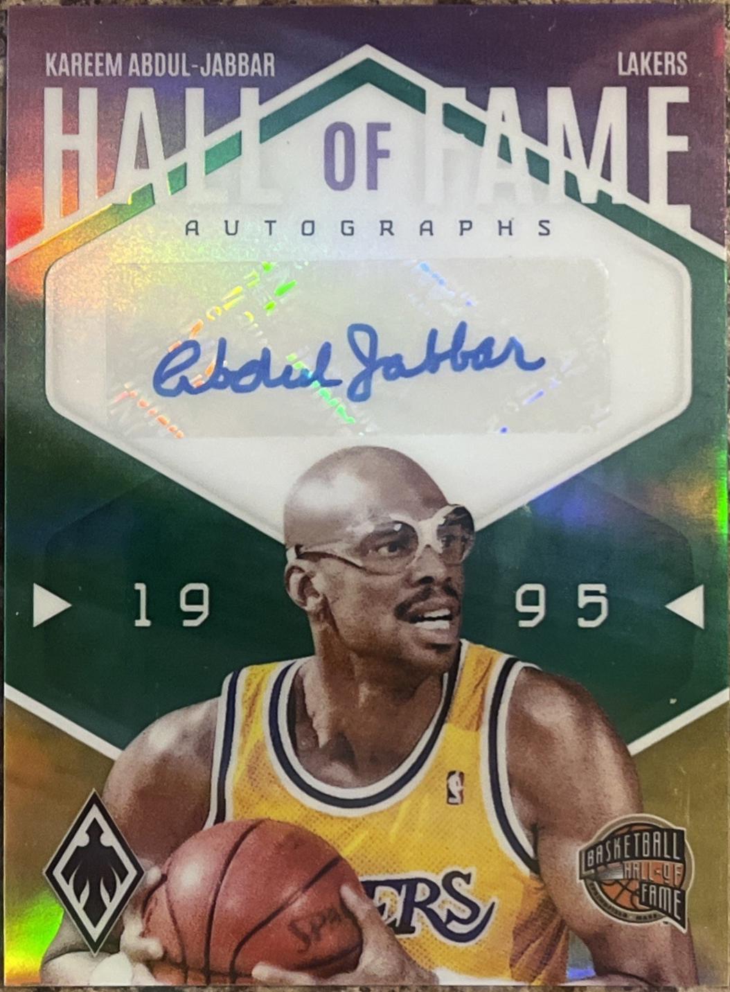 Kareem Abdul-Jabbar [Green] #HFA-KAJ