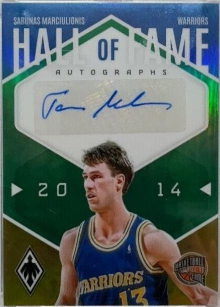 Sarunas Marciulionis [Green] #HFA-SMC