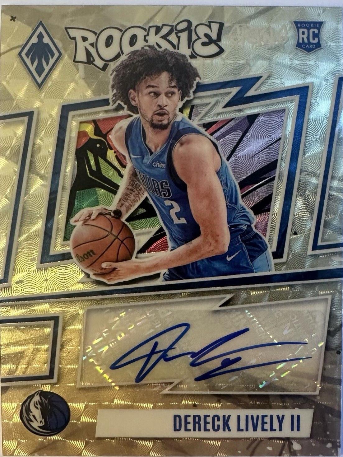 Dereck Lively II [Gold Vinyl Autograph] #RS-DLV