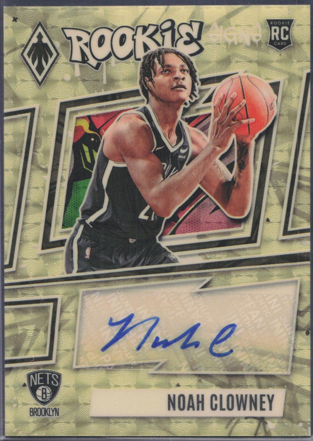 Noah Clowney [Gold Vinyl Autograph] #RS-NCW