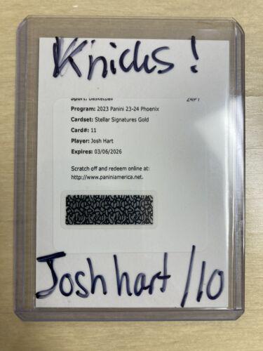 Josh Hart [Gold] #SS-JH