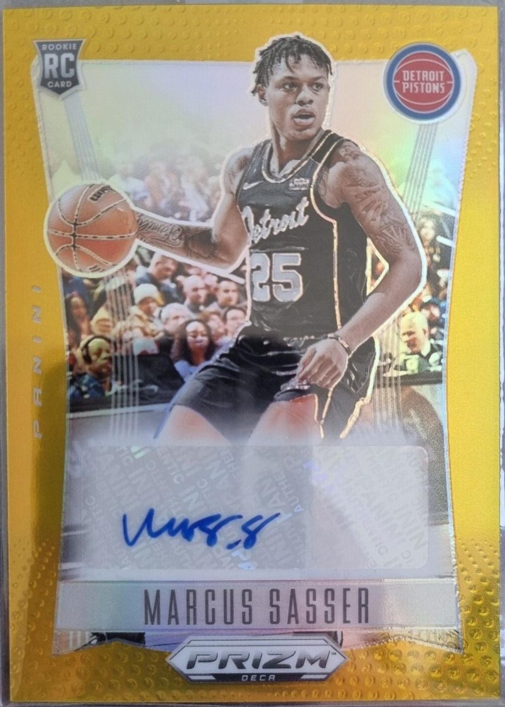 Marcus Sasser [Gold] #DS-SAS