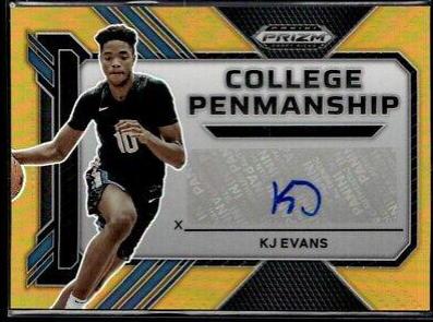KJ Evans [Gold] #CP-KJE