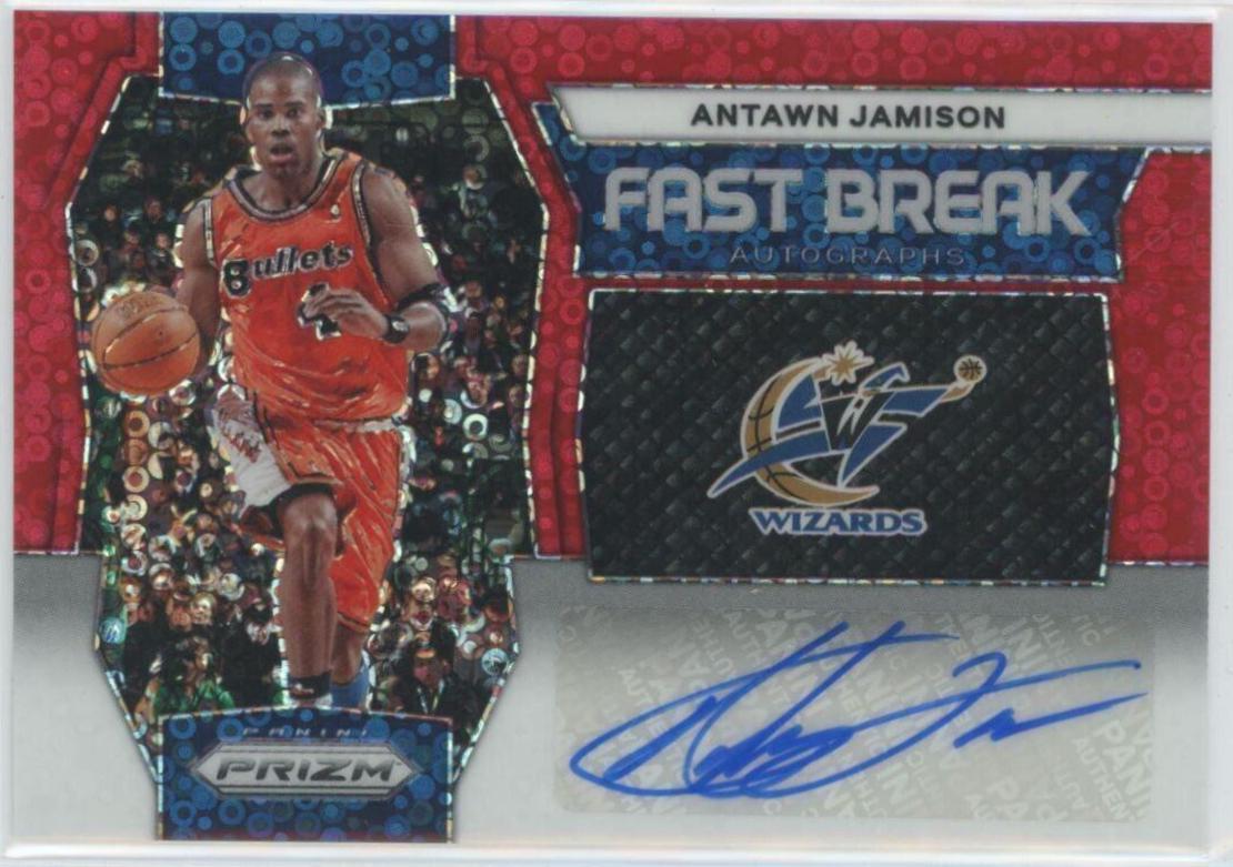 Antawn Jamison [Red] #FB-AJW