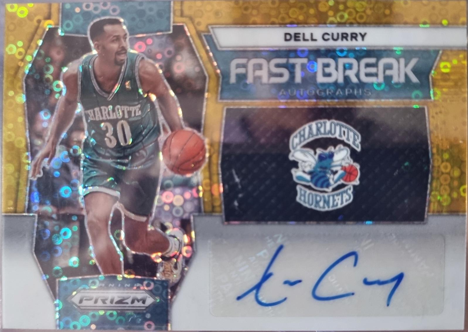 Dell Curry [Gold] #FB-DCC